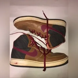 Nike Shoes Mens Size Us Nike Air Force High 07 Ale Brown